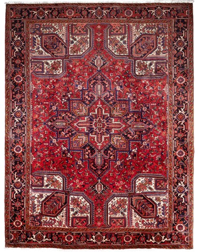 Tappeto Gorawan Persia marrone giallo 260x336