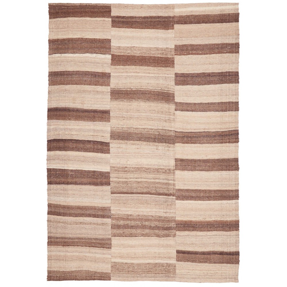 Tappeto Kilim Vintage Persia marrone verde 200x300