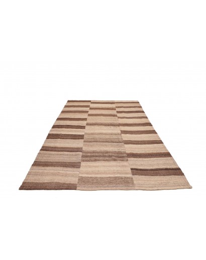 Tappeto Kilim Vintage Persia marrone verde 200x300