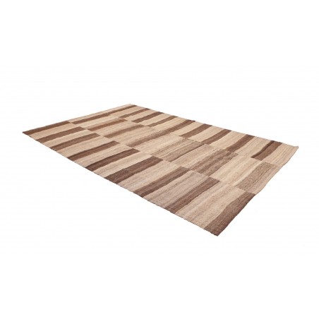 Tappeto Kilim Vintage Persia marrone verde 200x300