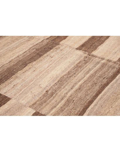 Tappeto Kilim Vintage Persia marrone verde 200x300