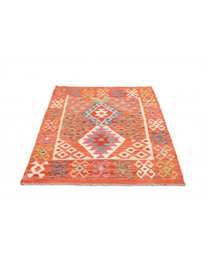 Tappeto Kilim Afghanistan arancione 104x149