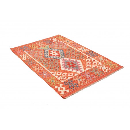 Tappeto Kilim Afghanistan arancione 104x149