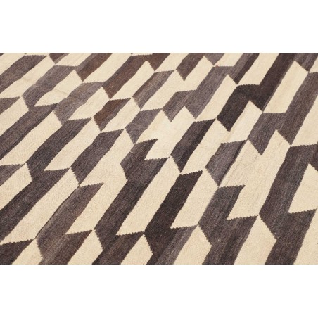 Tappeto Kilim Persia bianco azzurro 213x305