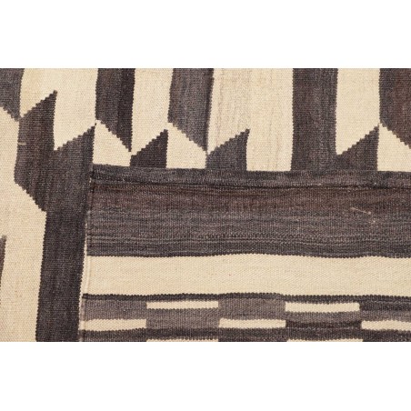 Tappeto Kilim Persia bianco azzurro 213x305