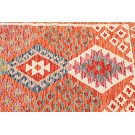 Tappeto Kilim Afghanistan arancione 104x149