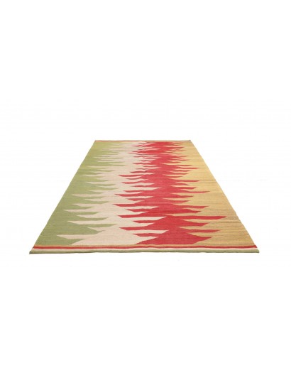 Tappeto Kilim Persia marrone rosso 184x274
