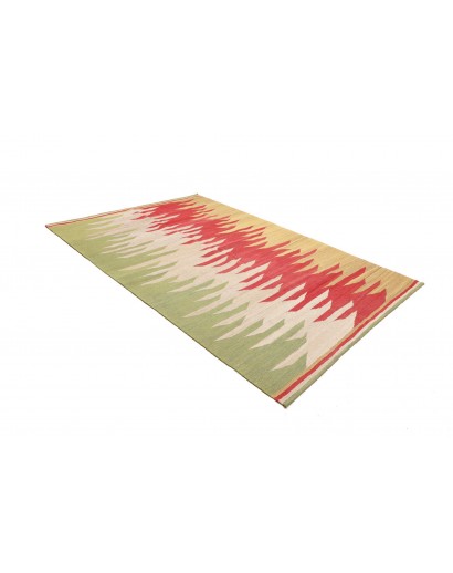 Tappeto Kilim Persia marrone rosso 184x274