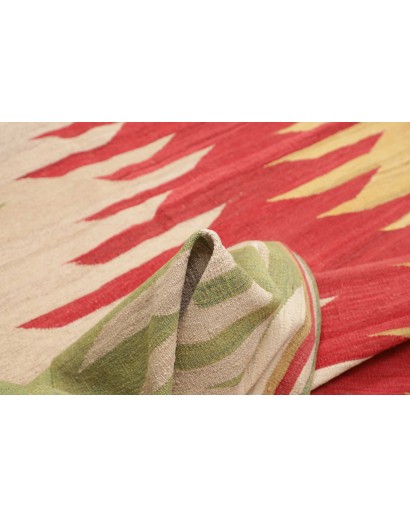 Tappeto Kilim Persia marrone rosso 184x274