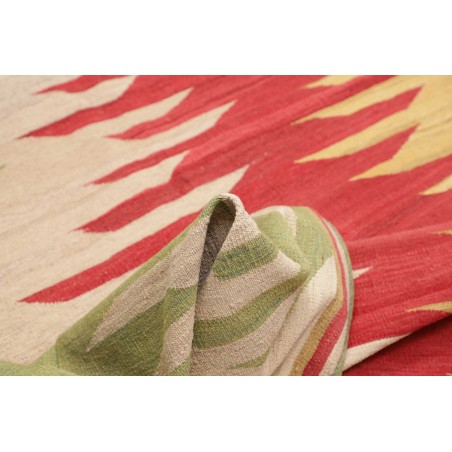 Tappeto Kilim Persia marrone rosso 184x274