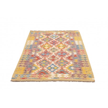 Tappeto Kilim Afghanistan marrone 108x158