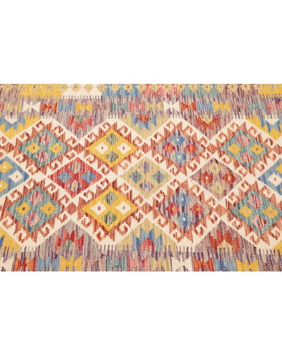 Tappeto Kilim Afghanistan marrone 108x158