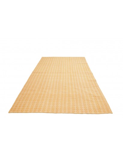 Tappeto Kilim Plain Persia marrone bianco 192x311
