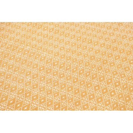 Tappeto Kilim Plain Persia marrone bianco 192x311