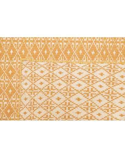 Tappeto Kilim Plain Persia marrone bianco 192x311