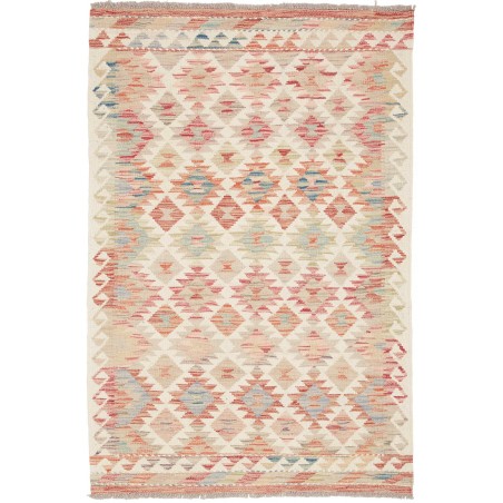 Tappeto Kilim Afghanistan giallo marrone 99x151