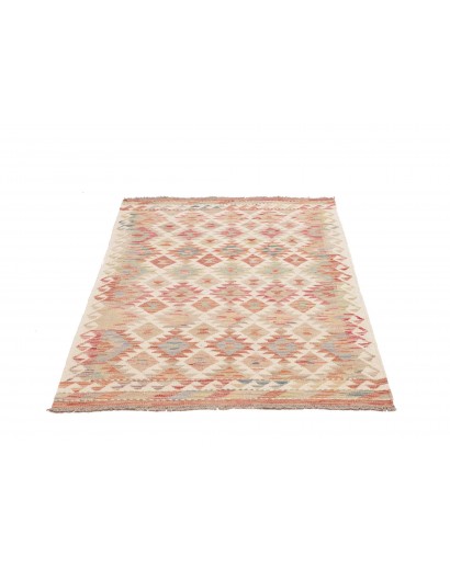 Tappeto Kilim Afghanistan giallo marrone 99x151