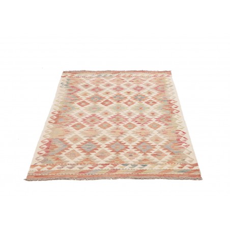 Tappeto Kilim Afghanistan giallo marrone 99x151