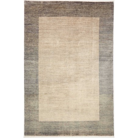 Tappeto Shayan Pakistan azzurro beige 196x295