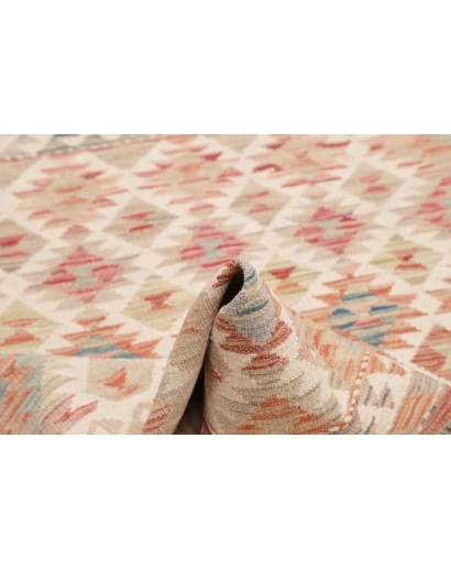 Tappeto Kilim Afghanistan giallo marrone 99x151