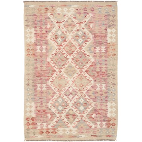 Tappeto Kilim Afghanistan marrone 106x155