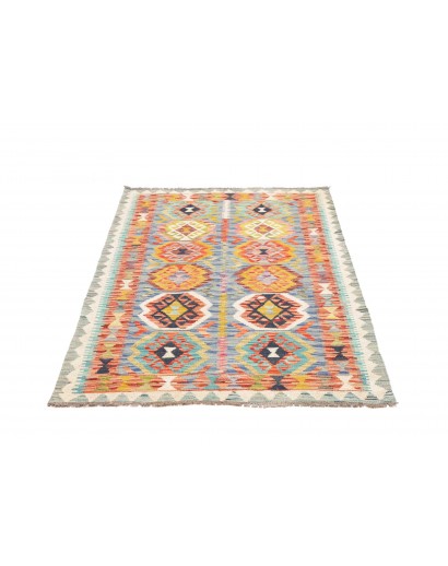 Tappeto Kilim Afghanistan beige marrone 103x151