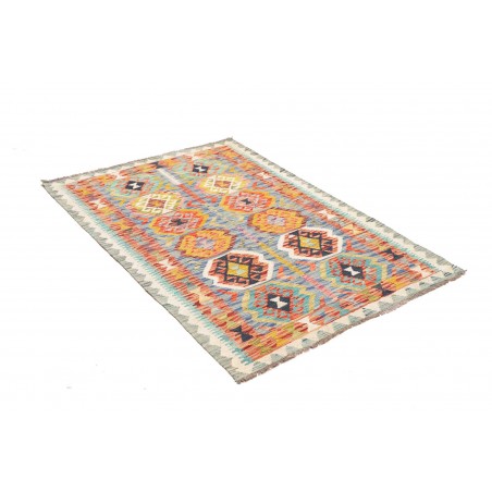 Tappeto Kilim Afghanistan beige marrone 103x151