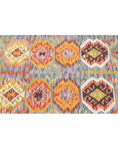 Tappeto Kilim Afghanistan beige marrone 103x151