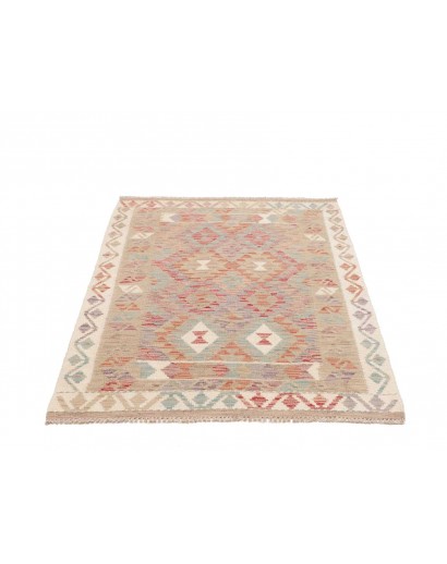 Tappeto Kilim Afghanistan marrone 104x145