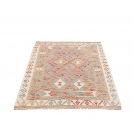 Tappeto Kilim Afghanistan marrone 104x145