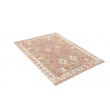 Tappeto Kilim Afghanistan marrone 104x145