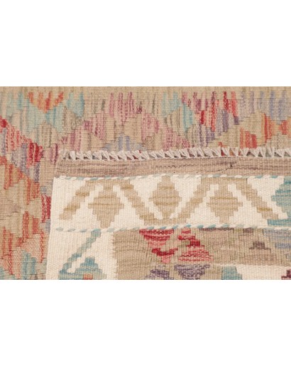 Tappeto Kilim Afghanistan marrone 104x145