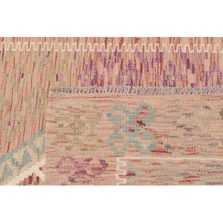 Tappeto Kilim Afghanistan marrone bianco 101x145