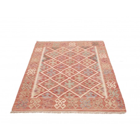 Tappeto Kilim Afghanistan marrone 105x146