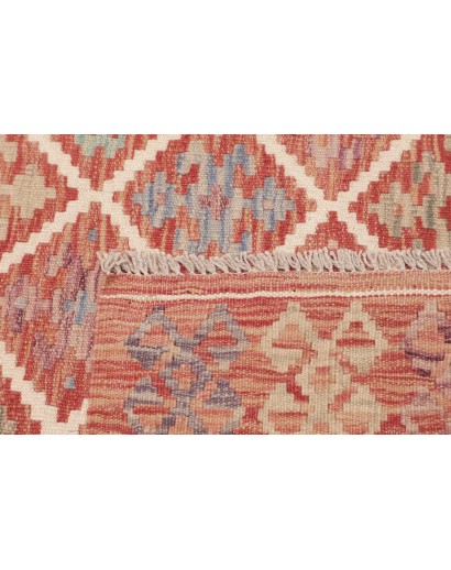 Tappeto Kilim Afghanistan marrone 105x146