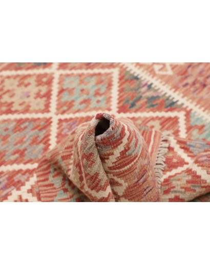 Tappeto Kilim Afghanistan marrone 105x146