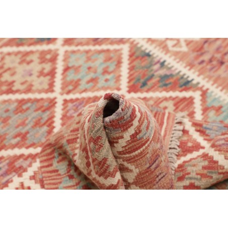 Tappeto Kilim Afghanistan marrone 105x146