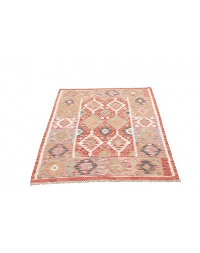 Tappeto Kilim Afghanistan marrone 105x145