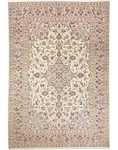 Tappeto Kashan Persia bianco 196x292
