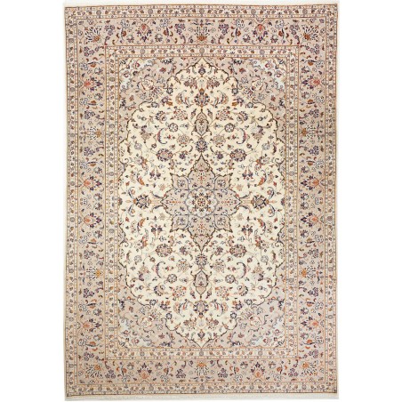 Tappeto Kashan Persia bianco 196x292