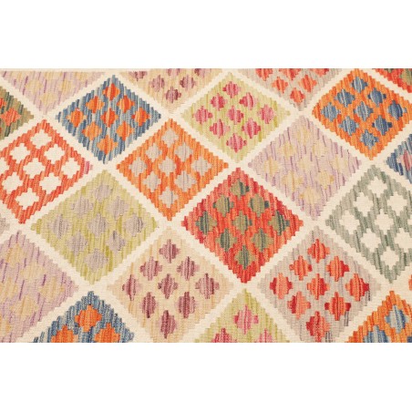 Tappeto Kilim Afghanistan beige marrone 106x151