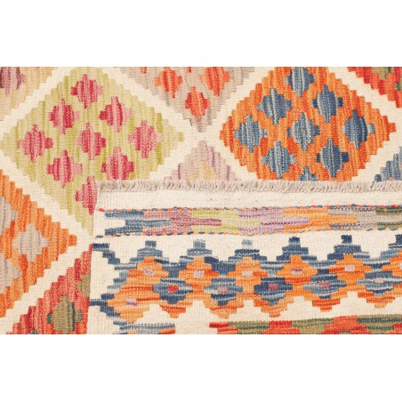 Tappeto Kilim Afghanistan beige marrone 106x151