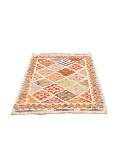 Tappeto Kilim Afghanistan giallo 102x148