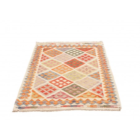 Tappeto Kilim Afghanistan giallo 102x148