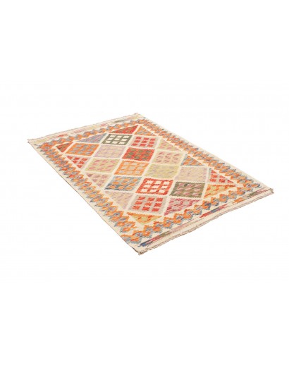 Tappeto Kilim Afghanistan giallo 102x148