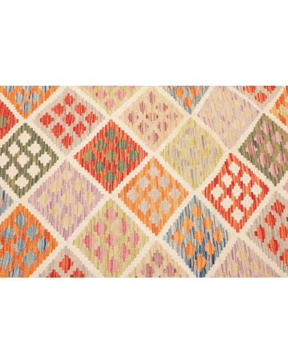 Tappeto Kilim Afghanistan giallo 102x148