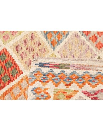 Tappeto Kilim Afghanistan giallo 102x148