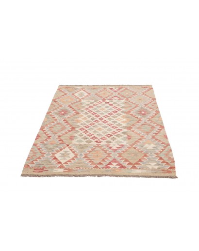 Tappeto Kilim Afghanistan marrone beige 103x147
