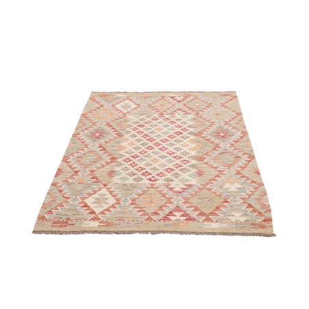 Tappeto Kilim Afghanistan marrone beige 103x147