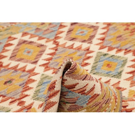 Tappeto Kilim Afghanistan marrone 104x145